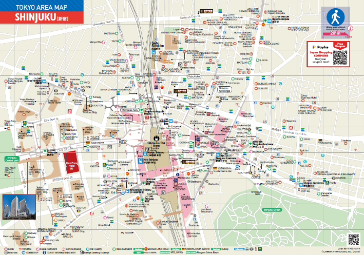 エリアマップサンプル（銀座）